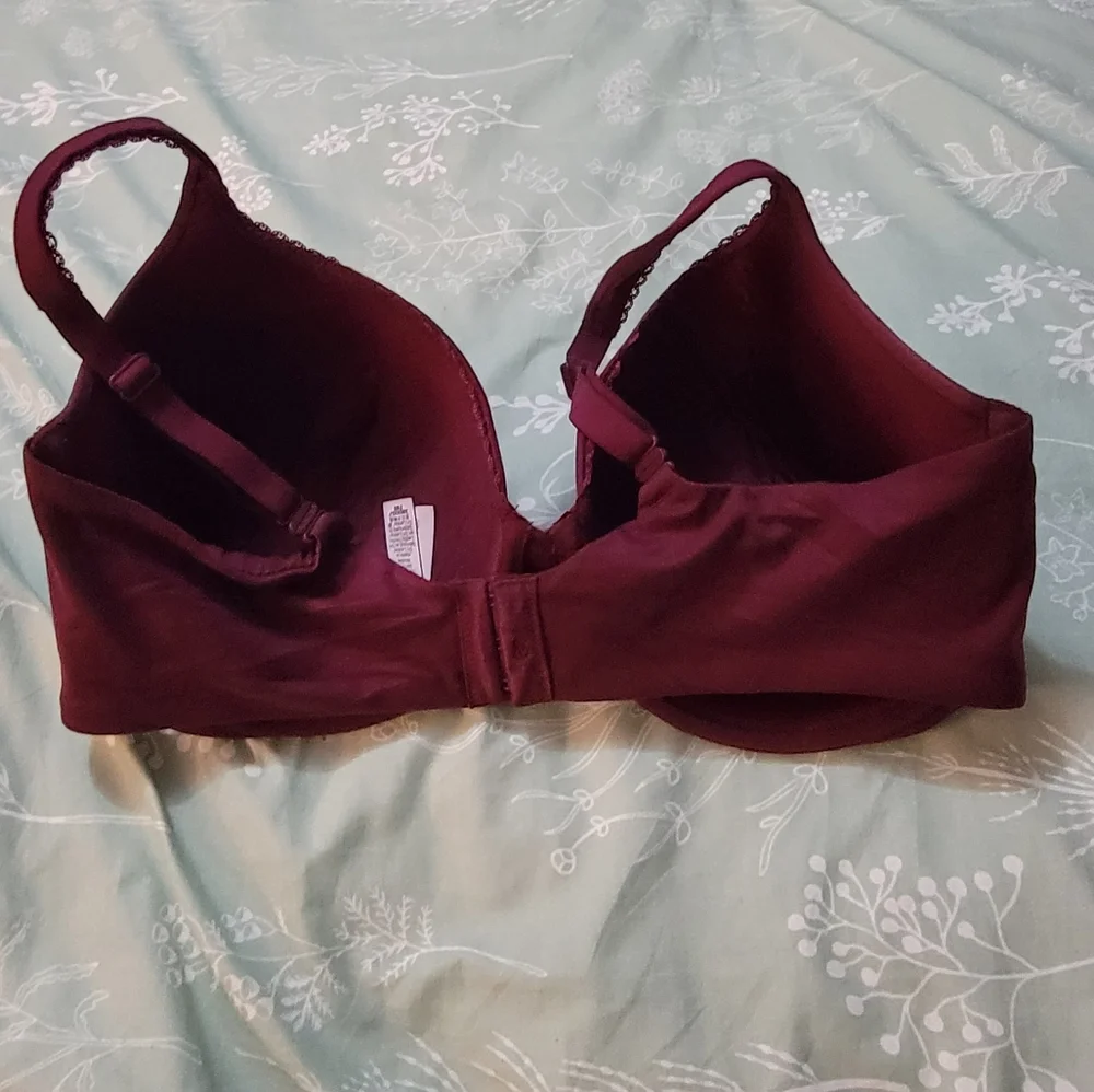 Victoria's Secret Purple Contoured Bra Intimates 34 F Or 34 DDD - Picture 2 of 8